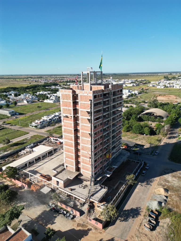 Edifício Madrid em construção - Vista 2